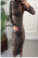 LEOPAR ELBİSE